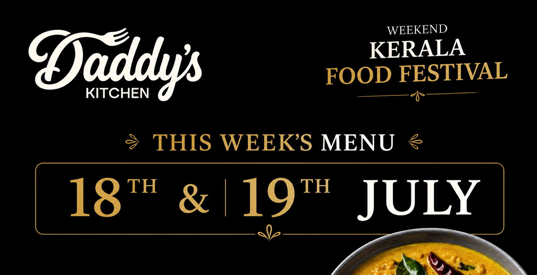 Weekend Specials Banner